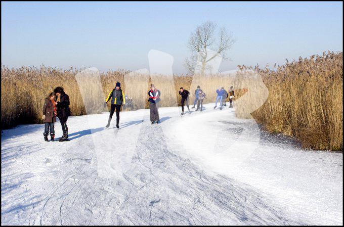 schaatstocht Ronde Wieden  2101