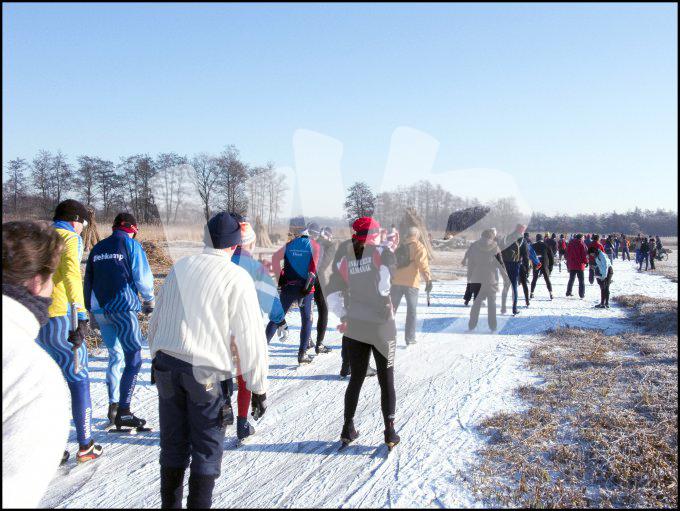 schaatstocht Ronde Wieden  2103