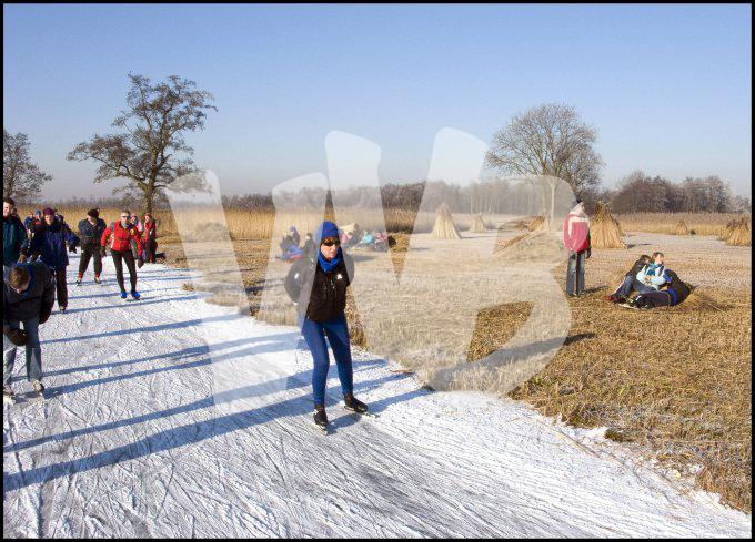 schaatstocht Ronde Wieden  2104