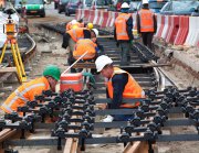 vvbfoto working on railway delft 965 