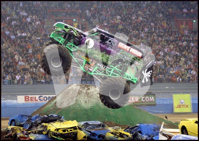 monsterjam in Gelredome1068 kopiëren