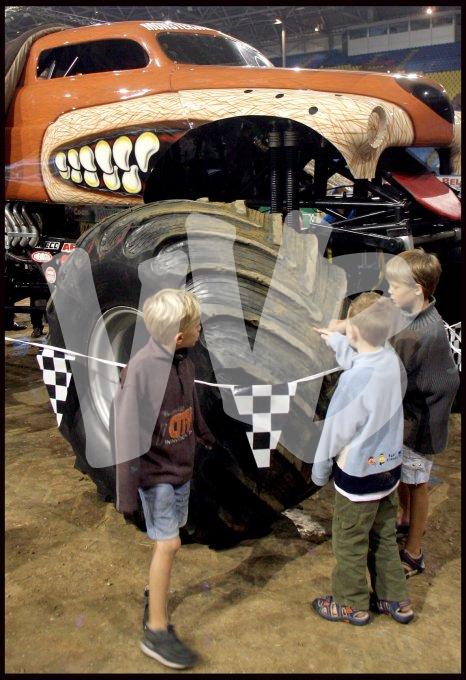 monsterjam in Gelredome1082 kopiëren