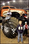 monsterjam in Gelredome1087 kopiëren