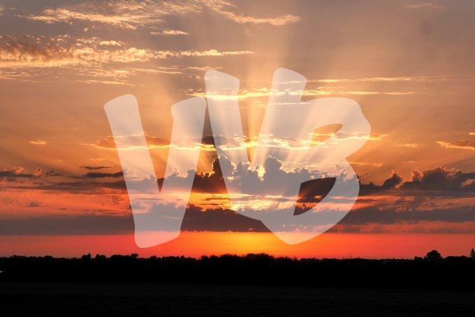 Ondergaande zon  vvbvanbree  7365