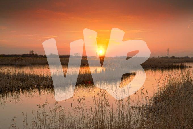 Ondergaande zon   vvbvanbree  7368